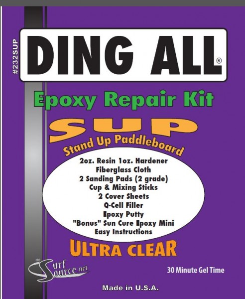 Details about   Ding All  SUP Epoxy Repair Kit 