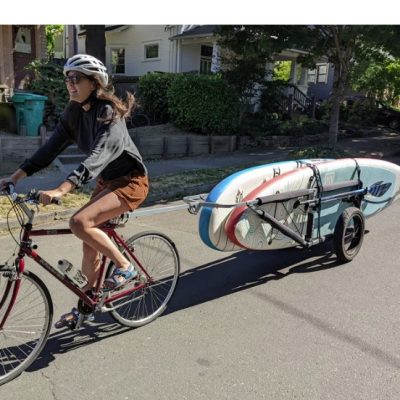 Moved By Bikes Paddleboard/Kayak Trailer