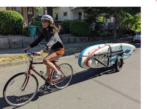 Moved By Bikes Paddleboard/Kayak Trailer