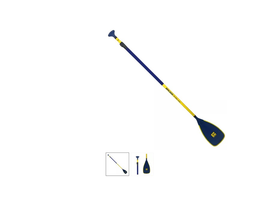 Epic Gear EDGE Adjustable Aluminum SUP Paddle Blue